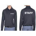 Custom Staff Tactical Performance Longsleeve Polo